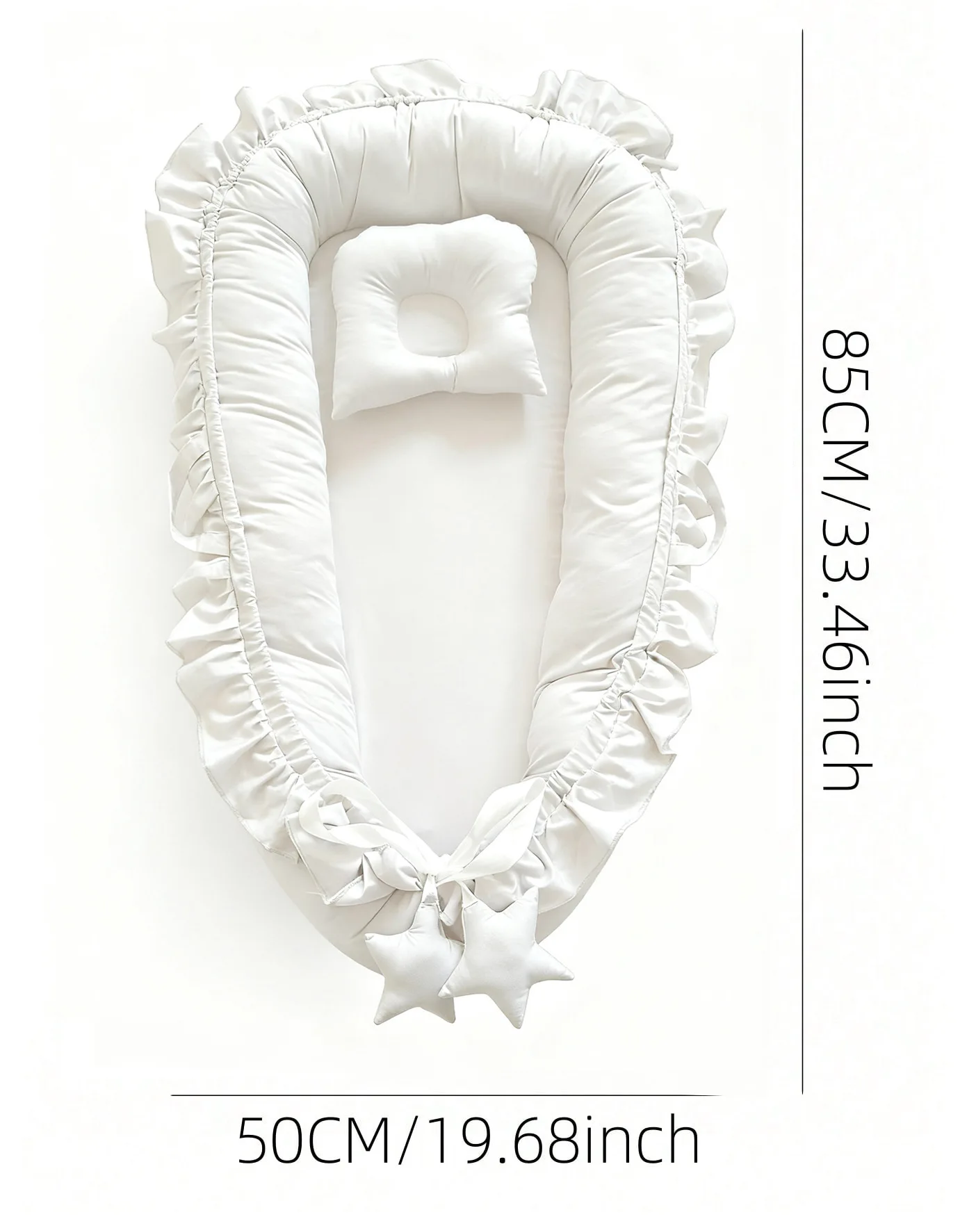 Soft Infant Snuggle Nest For Newborn - Image 5