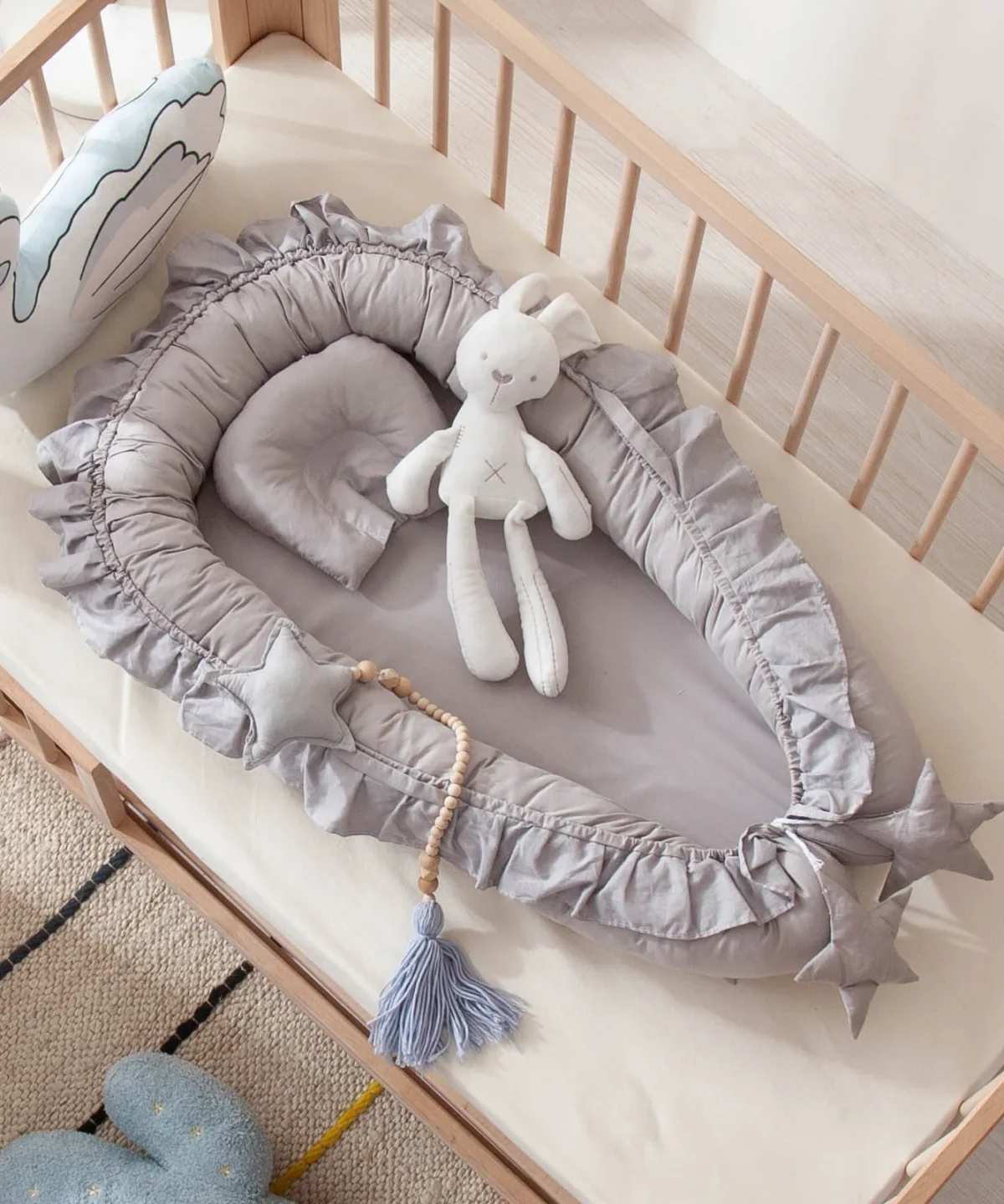 Alternative view of Soft Infant Snuggle Nest For Newborn