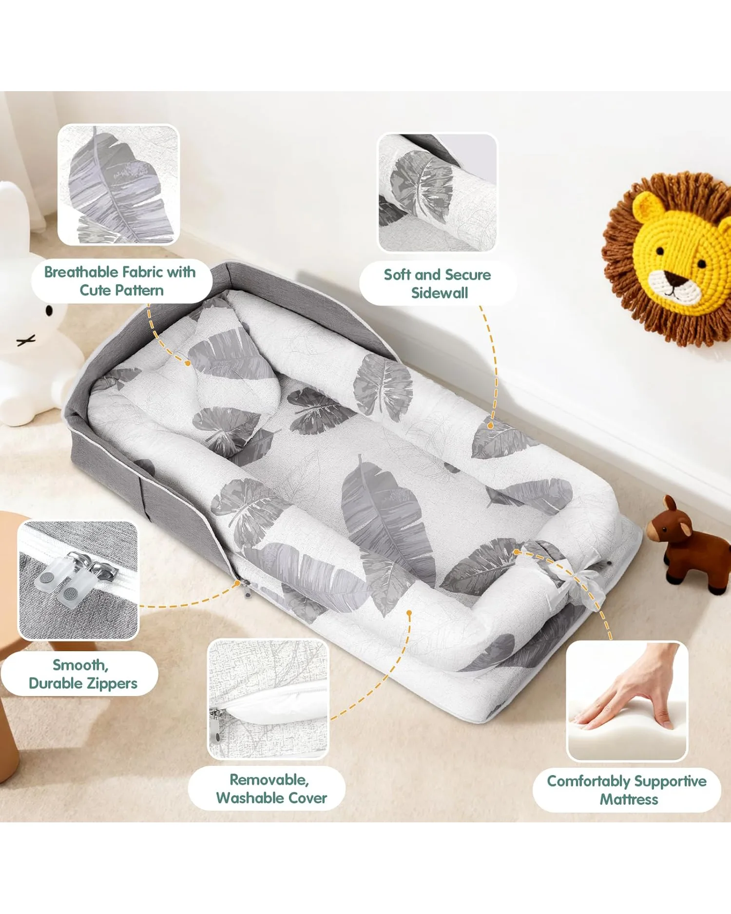 Snuggle Nest For Co Sleeping Foldable Lounger - Image 7