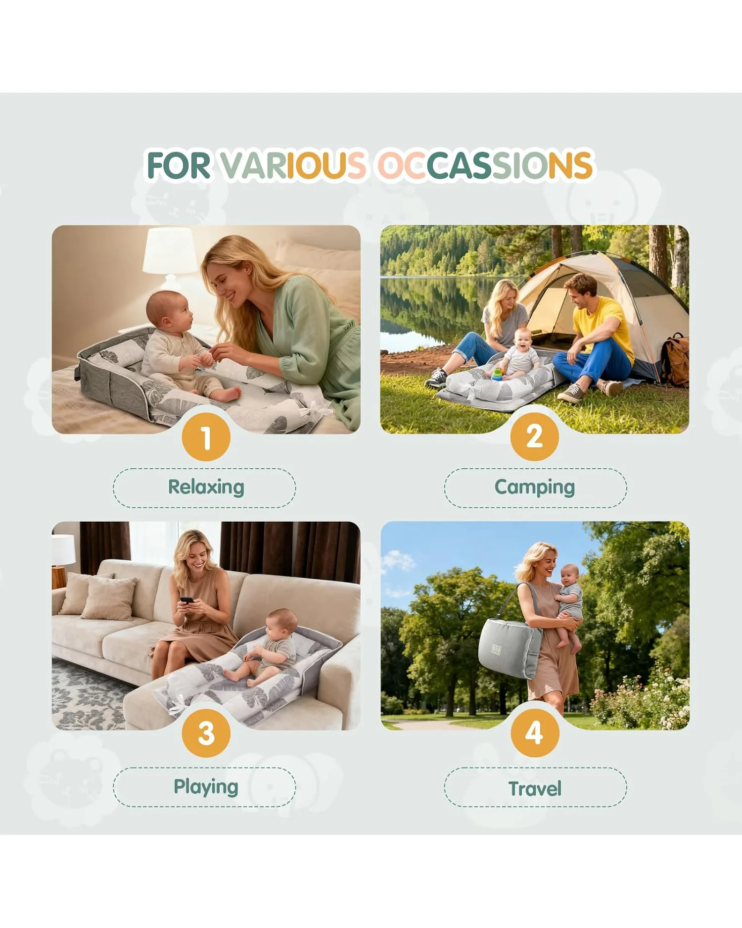 Snuggle Nest For Co Sleeping Foldable Lounger - Image 8