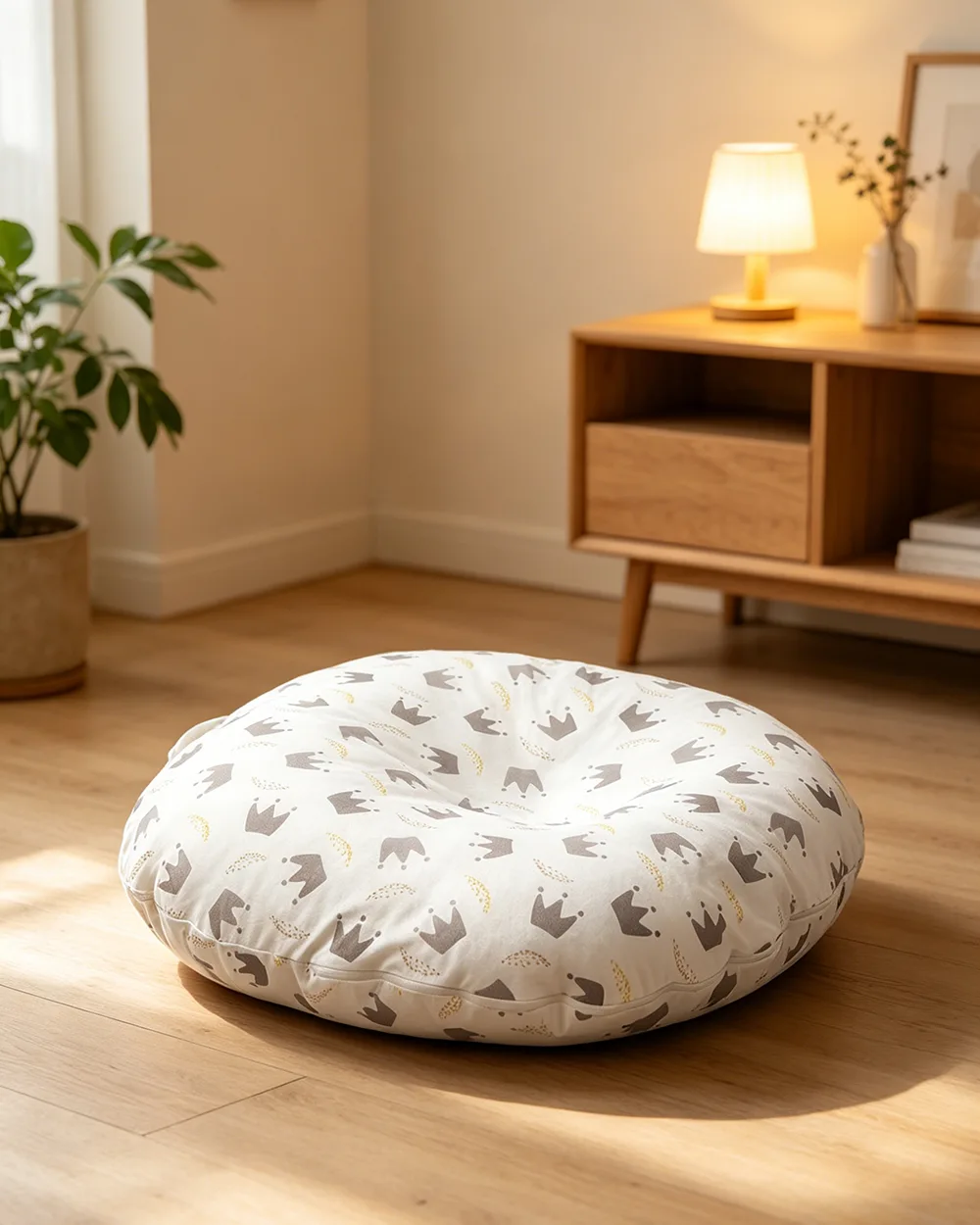 Soft Removable Cover Newborn Lounger Pillow - Image 4
