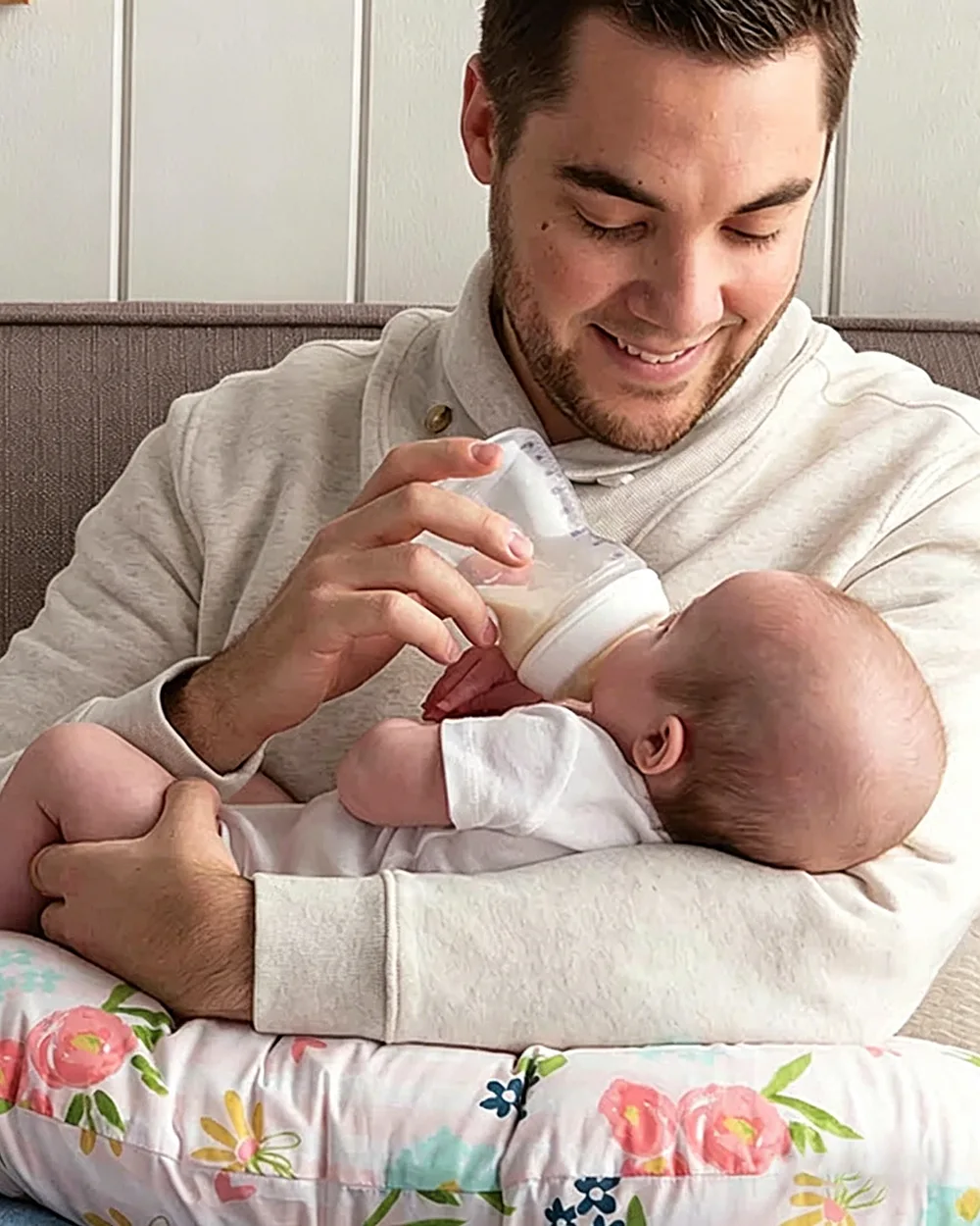 Soft Removable Cover Newborn Lounger Pillow - Image 6